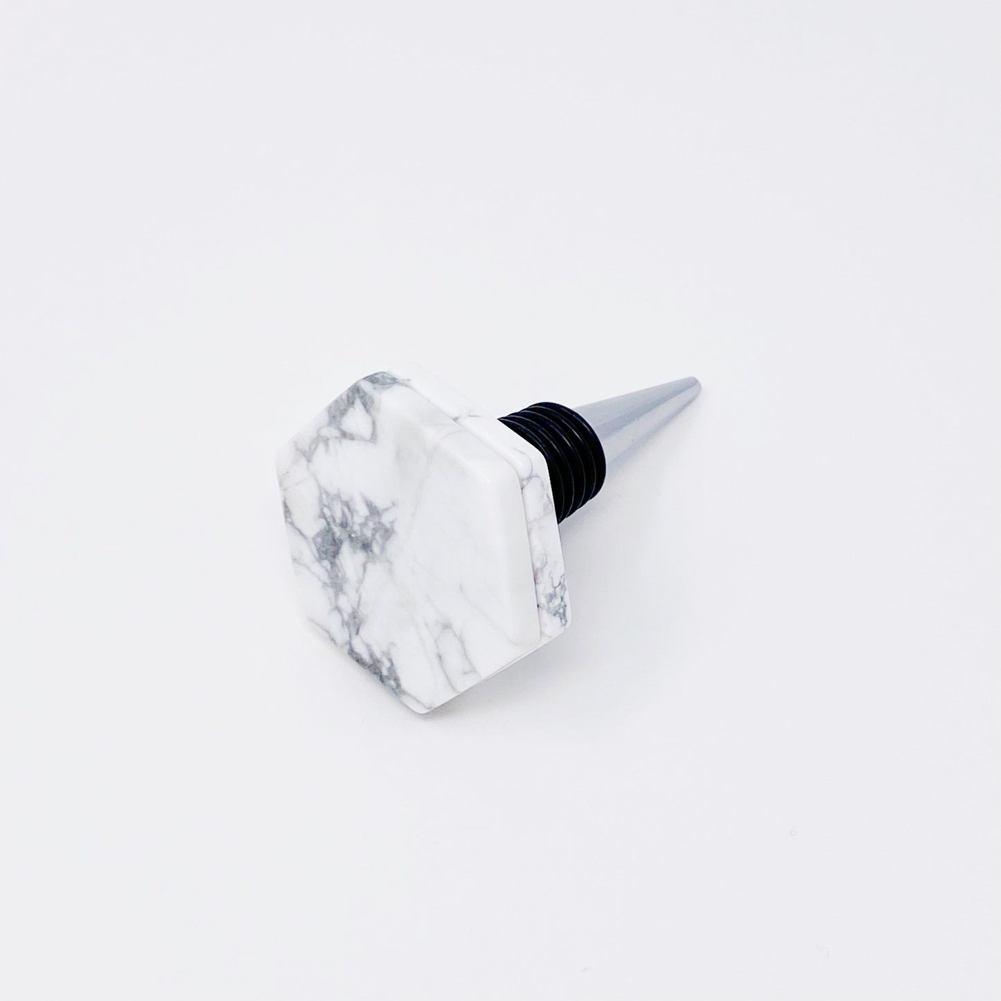 Another Class Hexagon Stone Wine Stopper By Young-2