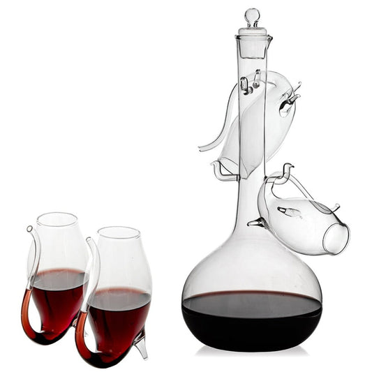 Porto Decanter Set with Port Sippers-0