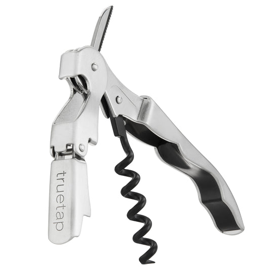 Stainless Steel Truetap™: Double-Hinged Corkscrew-0