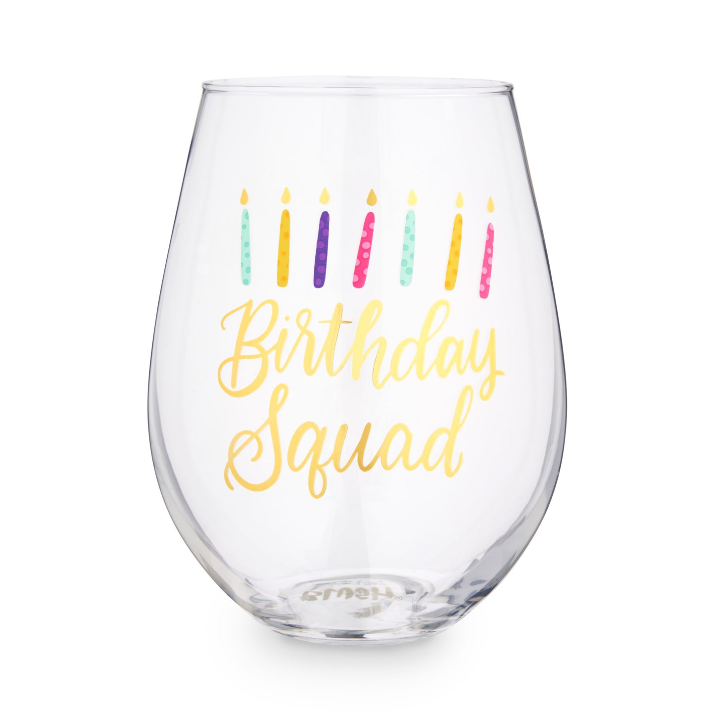 Birthday Squad 30 oz Stemless Wine Glass by Blush®-0