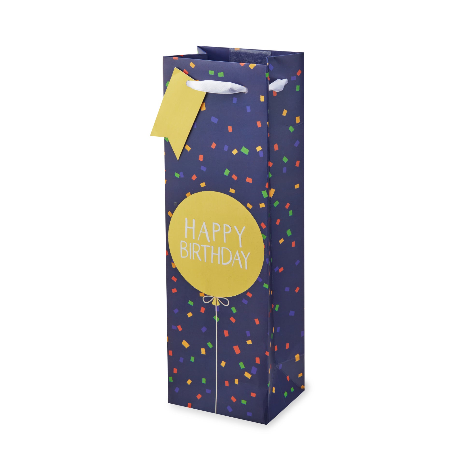 Birthday Confetti Single Bottle Wine Bag-0