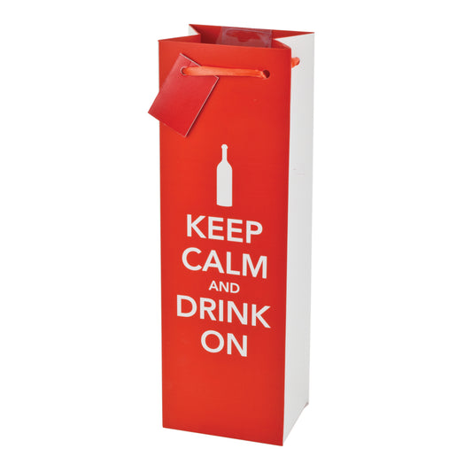 Keep Calm and Drink On Wine Bag-0