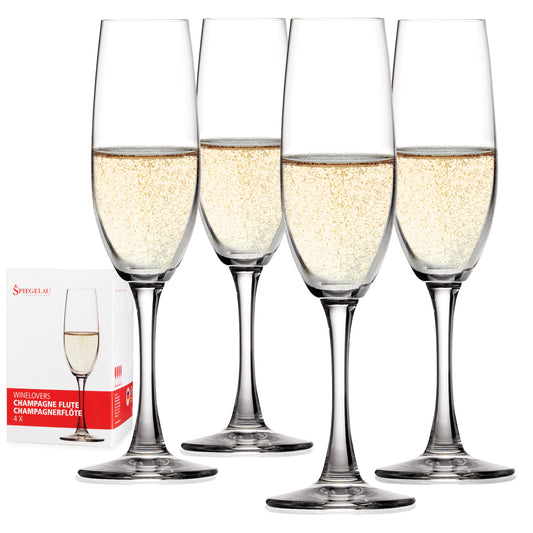 Spiegelau Wine Lovers 6.7 oz Champagne flute (set of 4)-0