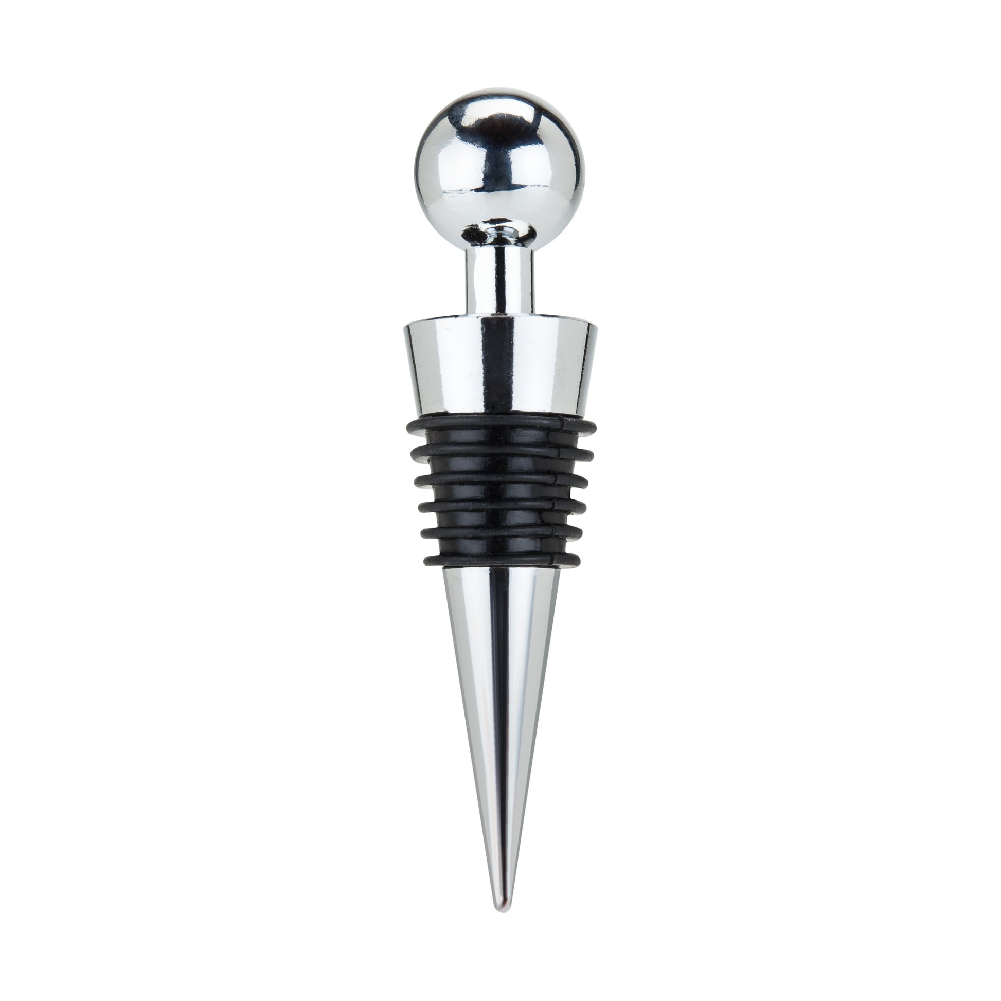 Sphere™: Chrome Bottle Stopper-0